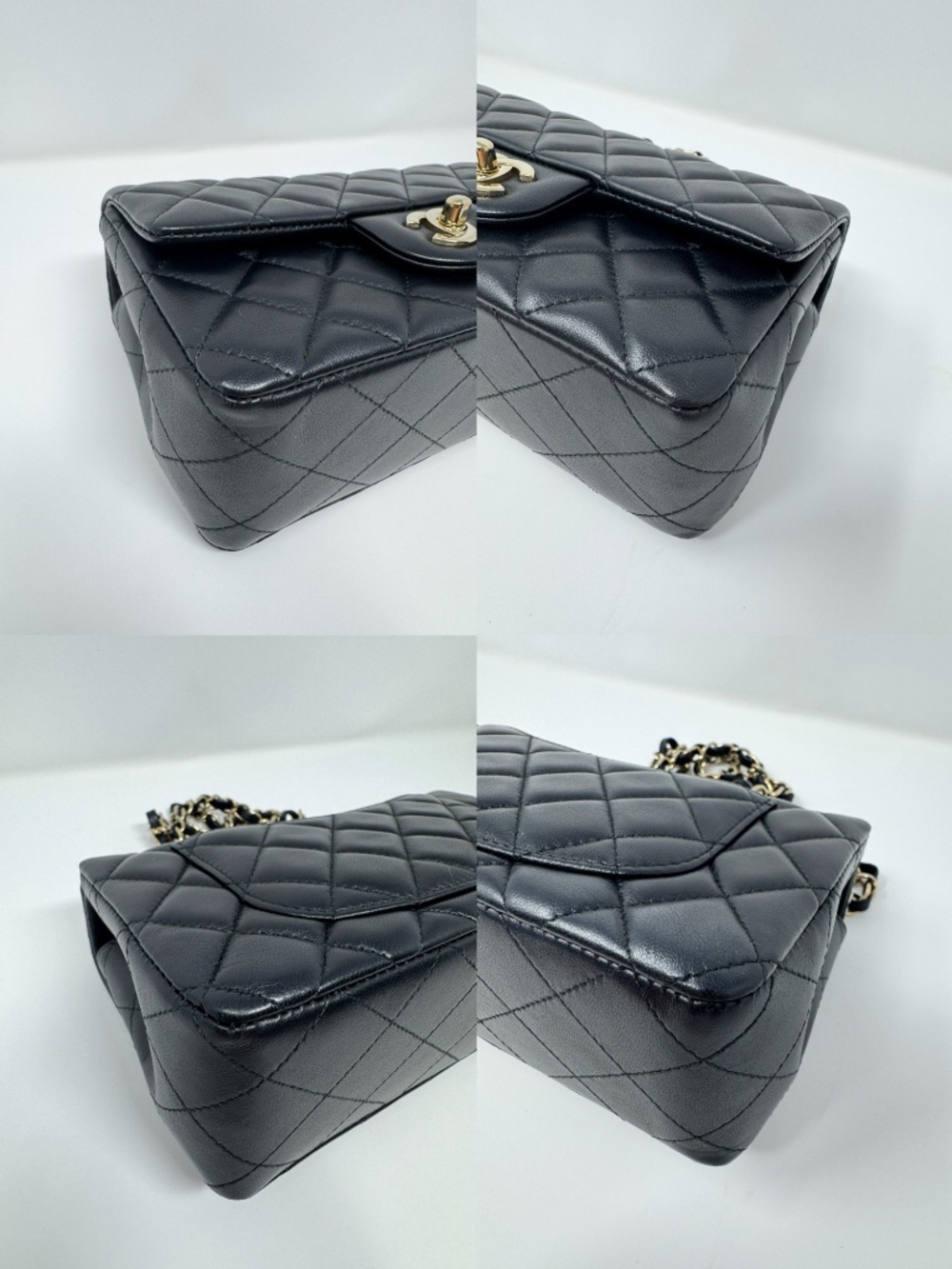 Chanel Lambskin Mini Rectangular Classic Flap Black - Picture 12 of 12